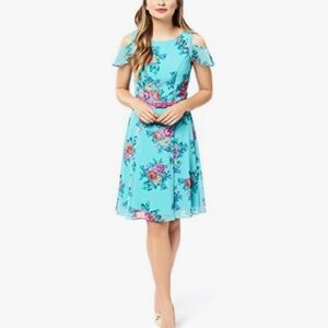 Review Women Zanti Rose Dress Floral, Multicolored Size 6
